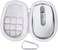 co2CREA Hard Case replacement for Logitech MX Anywhere 3S Anywhere 3 Anywhere 2S Anywhere 2 Compact Performance Mouse (Pale Grey Case
