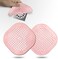 Couidl 2 Pack Drain Hair Catcher Silicone Drain Protector Bathroom Accessories Hair Stopper Drain Cover for Shower Kitchen Bathroom Tub Pink