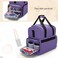 BAFASO Cosmetic Bag Makeup Bag, Purple