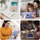 جرابات SIBEITU لأجهزة iPad من الجيل السادس للأطفال، جراب iPad من الجيل الخامس 9.7 بوصة مع حامل قلم، جراب iPad 9.7 بوصة مع مسند للأولاد والبنات، جراب iPad متين وعالي التحمل للجيل السادس/الخامس 2017/201