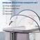 Beberoad Love Mosquito Net Bassinet Cover Bi-Directional Zipper for Crib, Bedside Bed, Travel Crib (White