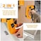 Hoteche Electric Brad Nailer/Stapler - 2-in-1 Power Staple GunNail Gun for WoodworkingUpholstery - Includes 100Pcs 19/32-Inch Brad Nails400Pcs 3/8-Inch Staples