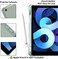 جراب MAYCARI بتصميم خطوط تجريدية باللون الأخضر الزيتوني لجهاز iPad مقاس 10.2 بوصة (موديلات 2021/2020/2019) مع حامل قلم، جراب حماية أنيق لأجهزة iPad من الجيل التاسع/الثامن/السابع مصنوع من مادة TPU ناعم