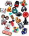 Chionwen 20 35PCS Gym Shoe Decoration Charms for Clog Decoration, Fitness Charms Accessories for Adult Men Women Teens Boys Party Favor