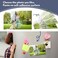 Macarrie 64 Pcs 4" x 6" Adhesive Magnetic Sheets Cuttable Magnetic Sheets with Adhesive Backing Magnetic Paper Magnet Stickers Flexible Peel and Stick Magnets for Picture Crafts Die Storage Photos
