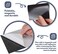 Macarrie 64 Pcs 4" x 6" Adhesive Magnetic Sheets Cuttable Magnetic Sheets with Adhesive Backing Magnetic Paper Magnet Stickers Flexible Peel and Stick Magnets for Picture Crafts Die Storage Photos
