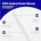Rejuvaskin Scar Fx Silicone Sheeting, 1 Inch x 12 Inches Silicone Tape for Long Surgical Scars, 1 Sheet, Soften, FlattenReduce The Appearance of Scars