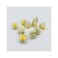 GATERON Milky Yellow Pro Switches Pre-lubed 5 Pin Linear Keyboard Switches for MX Mechanical Keyboard (70 Pcs, Yellow