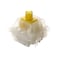 GATERON Milky Yellow Pro Switches Pre-lubed 5 Pin Linear Keyboard Switches for MX Mechanical Keyboard (70 Pcs, Yellow
