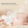 Gulicola Natural Glass Baby Bottle for Newborn Breastfeeding Babies, PreemieExtra Slow Flow (SS, Anti-Colic, Breast-Like, 0 Months, 3 oz, 2 Pack - Pink