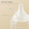 Gulicola Natural Glass Baby Bottle for Newborn Breastfeeding Babies, PreemieExtra Slow Flow (SS, Anti-Colic, Breast-Like, 0 Months, 3 oz, 2 Pack - Pink