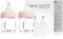 Gulicola Natural Glass Baby Bottle for Newborn Breastfeeding Babies, PreemieExtra Slow Flow (SS, Anti-Colic, Breast-Like, 0 Months, 3 oz, 2 Pack - Pink