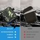 Maxjoy for AirPods 2nd Generation Case Cover, AirPods Case with Lock Gen 2 Hard Shell Rugged Shockproof Protective Cover with Keychain Cleaner Kit Compatible with Apple AirPods2 AirPods1, Green Camo