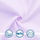 Coldwind Crib Sheets Girl, 2 Pack Baby Sheets for Standard Crib MattressToddler Bed Mattress, Snug Fit Breathable Soft Fitted Crib Sheet, PinkViolet