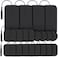 AUVON TENS Unit Replacement Pads Combination Set, 20 Packs Multiple Sizes Electrodes for TENS Unit, Reusable and Latex Free Pigtail TENS Pads for Multiple Pain Relief (2mm Connector(Black