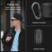 Spigen Mag Armor Mag Fit designed for Airpods Pro 2nd Generation case compatible with MagSafe Airpods Pro 2 case cover with Keychain (Magnets Embedded- Matte Black