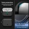 Spigen Mag Armor Mag Fit designed for Airpods Pro 2nd Generation case compatible with MagSafe Airpods Pro 2 case cover with Keychain (Magnets Embedded- Matte Black