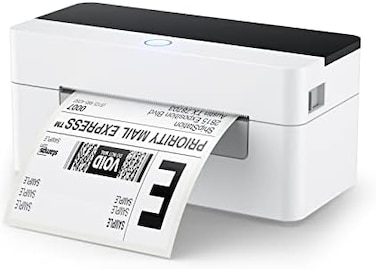 طابعة ملصقات الشحن OFFNOVA، طابعة ملصقات USB مقاس 4x6 لشحن الطرود، طابعة حرارية عالية السرعة، تدعم ShipStation وUPS وFedEx وEbay