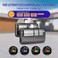 GONAT Universal Garage Door Opener Remote with Visor Clip, for LiftMaster/Chamberlain/Craftsman Door Opener, Suitable for 5 Color Learn Buttons, Work with Security2.0 Code, 2 Pack