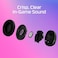 سماعة رأس للألعاب HyperX Cloud Stinger 2 Core DTS Headphone X Spatial Audio، لون أسود، مقاس متوسط، سلكية