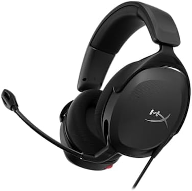 سماعة رأس للألعاب HyperX Cloud Stinger 2 Core DTS Headphone X Spatial Audio، لون أسود، مقاس متوسط، سلكية