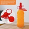 MORLIKE LIVING Baby Water Bottle Cap Silicone Bottles Top Spout Adapter Replacement for Toddlers Kids and Adults, Protects Kids Mouth - No SpillBPA Free (Mix - 4 Pack