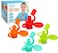 MORLIKE LIVING Baby Water Bottle Cap Silicone Bottles Top Spout Adapter Replacement for Toddlers Kids and Adults, Protects Kids Mouth - No SpillBPA Free (Mix - 4 Pack