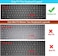 CaseBuy Keyboard Cover Case Sticker for Dell Latitude 5520 5521 5530 5531 15.6'', Dell Precision 3560 3561 3570 3571 15.6 inch Laptop Protector, Black