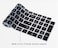 CaseBuy Keyboard Cover Case Sticker for Dell Latitude 5520 5521 5530 5531 15.6'', Dell Precision 3560 3561 3570 3571 15.6 inch Laptop Protector, Black