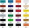 MEEDEN Oil Paint Set, Non-Toxic 24 x 22ml/0.74oz Oil Paints for Canvas Painting