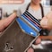 BULLIANT Small Card Wallet for Men, Slim Front Pocket Wallet Money Clip Card Holder 3.8''x2.7'', Pop-up Access, Gift Boxed