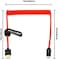 كابلات ألفين 8K 2.1 Micro-HDMI إلى HDMI كامل مضفر حلزوني لتسجيل Atomos-Ninja-V بدقة 4K-60P بسرعة 48 جيجابت في الثانية HDMI لكاميرات Canon-R5C وR5 وR6 (من 18 إلى 28 بوصة)