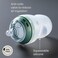 Tommee Tippee Closer to Nature Soft Feel Silicone Baby Bottle, Slow Flow Breast-Like, Anti Colic, Stain and Odor Resistant (9oz, 2 Count, Pink