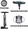 CLOLOP Bike Pump Bicycle Floor Pump Stand Pump Ball Pump With PrestaSchrader Valves For Bike Tyre Sports Ball Balloons Swimming Rings, etc.