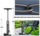 CLOLOP Bike Pump Bicycle Floor Pump Stand Pump Ball Pump With PrestaSchrader Valves For Bike Tyre Sports Ball Balloons Swimming Rings, etc.