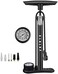 CLOLOP Bike Pump Bicycle Floor Pump Stand Pump Ball Pump With PrestaSchrader Valves For Bike Tyre Sports Ball Balloons Swimming Rings, etc.