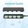 Vrllinking USB Hub,4 Port USB 2.0 Adapter USB Splitter,Multi USB Port Expander for iMac Pro, MacBook Air, Mac Mini/Pro, Surface Pro, Notebook PC, Laptop, USB Flash Drives and Mobile