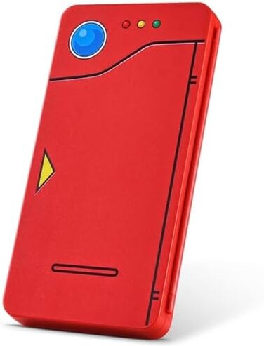 FUNLAB Switch Game Case Compatible with Nintendo Switch GamesMicro SD Cards, Switch Game Holder with 24 Game Card Storage - Pokedex Red