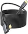 CableCreation 16FT Link VR Cable Compatible with Meta Quest Pro/Quest2/Pico4 and More VR Headset, 5Gbps USB C to C High Speed Cable, VR Headsets Accessories Gaming PC Link Cable 5 Meters.