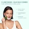 PLANTIFIQUE V-Line Lifting Face Mask - 5 PCS V Shape Face Lift Tape Mask for Skin Firming and Tightening - Double Chin Reducer Jawline Sculptor for WomenMen - Anti-Aging, ContouringSlimming