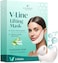 PLANTIFIQUE V-Line Lifting Face Mask - 5 PCS V Shape Face Lift Tape Mask for Skin Firming and Tightening - Double Chin Reducer Jawline Sculptor for WomenMen - Anti-Aging, ContouringSlimming