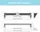 QiaoYoubang 1U Vertical Wall Mount Rack - Foldable Patch Panel Bracket for 19 inches Networking Equipments Including Hardware