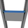 QiaoYoubang 1U Vertical Wall Mount Rack - Foldable Patch Panel Bracket for 19 inches Networking Equipments Including Hardware