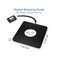 Fuzion Digital Shipping Scale, 10g High Accuracy! 440lbs Postal Scale, Hold/Tare Function, Manual/Auto Off LCD Display, Lightweight Scale for Packages/Luggage/Home, BatteryAC Adapter Included