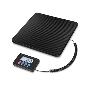 Fuzion Digital Shipping Scale, 10g High Accuracy! 440lbs Postal Scale, Hold/Tare Function, Manual/Auto Off LCD Display, Lightweight Scale for Packages/Luggage/Home, BatteryAC Adapter Included