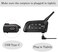 GaiRen Referee Headset, USB C Interface Communication System with Headset Earphone for Volleyball Official Football Soccer Handball (4 Pack