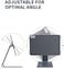 LULULOOK Foldable Magnetic Stand for iPad Mini 7/6, Adjustable Desk Tablet Holder, Aluminum Rotatable Floating Stand for Apple iPad Mini 7/6 Drawing, Viewing - Gray