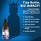 GuruNanda Concentrated Mouthwash, Helps with Bad Breath, Promotes Teeth Whitening, Made with 100% Natural Essential Oils, 1 Bottle Equals 300 Rinse, Fluoride-Free - Mint Flavored (2 oz