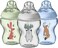 Tommee Tippee Closer to Nature Baby Bottles, Woodland FriendsBreast-Like, Anti-Colic Valve (9oz, 3 Count