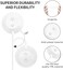 FitTurn 2 Pack Rose Charger Toys Replacement Charger, Standing Magnetic Adapter USB Cable Cord for Rose Wand only-12mm